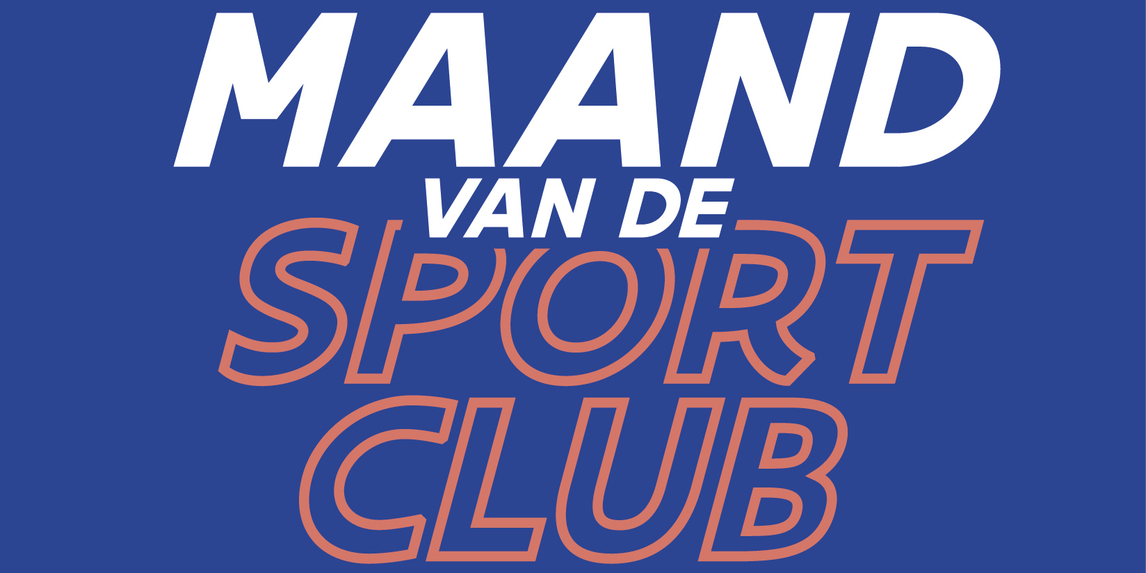 Logo Maand van de Sportclub Logo Maand van de Sportclub